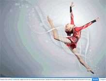 Tablet Screenshot of ginnasticatriestina.com